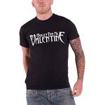 Bullet For My Valentine Classic Logo offiziell Herren Nue Schwarz T Shirt