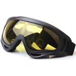Butterme Außen Jagd Radfahren Skifahren Airsoft X400 Winddicht Staubdicht Schutz taktisch Brille Motorrad Glas Gelb