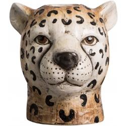 By On Vase Cheetah