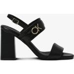 Naisten Mustat Koon 37 Soljelliset Calvin Klein Tolppakorko Korkeakorkoiset sandaalit kesäkaudelle yli 9cm koroilla alennuksella 