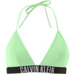 Naisten Vihreät Polyesteriset Koon XXL Calvin Klein Underwear Halterneck Bikiniyläosat alennuksella 