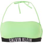 Naisten Vihreät Polyesteriset Koon XXL Calvin Klein Underwear Halterneck Bandeau-bikinit alennuksella 