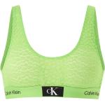 Naisten Vihreät Pitsiset Koon S Calvin Klein Underwear Kestävän muodin Kaarituettomat rintaliivit alennuksella 