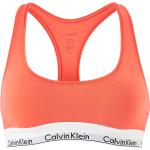 Naisten Oranssit Sporttiset Puuvillasekoitteiset Koon M Calvin Klein Underwear Kaarituettomat rintaliivit 