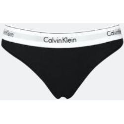 Calvin Panties - Modern Cotton Thong - Musta - Female - XL