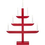 Candlestick, 7 Bulbs Home Decoration Christmas Decoration Christmas Lighting Electric Advent Candlesticks Red Konstsmide