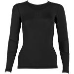 CAPITAL SPORTS Beforce Kompressionsshirt Damen Oberteil Funktionsunterwäsche Langarm-Shirt für Frauen (Size S, Kompressions- und Laufunterwäsche, trägt Feuchtigkeit nach außen) schwarz
