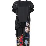 Carven mid-length T-shirt dress - Black