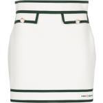 Naisten Valkoiset Retro-tyyliset PVC-muoviset Koon XS Mini Casablanca Tennishameet 