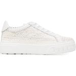 Casadei woven low-top sneakers - White