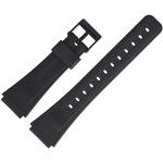 Casio watch strap watchband Resin Band black for AQ-49 DBA-80 FB-52 DB-30