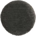 Tummanharmaat Polyesteriset Rugvista Kylpyhuoneen matot läpimitaltaan 67cm 