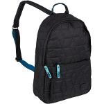 Chiemsee Rucksack Quilted Backpack, Black, 26 x 10 x 36 cm, 9 Liter