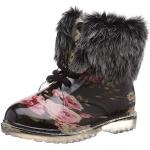 Chuva Girls' HIND GEV. MEISJESLAARS PVC Warm lined snow boots half length Black Size: 10