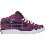 Circa Skateboard Schuhe 8 Track Purple/White/Black Plaid Sneakers Shoes, Schuhgrösse:36.5