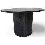 Mustat Puiset Pyöreät ruokapöydät läpimitaltaan 120cm 