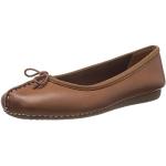 Clarks Freckle Ice Women's Closed Ballet Flats (Freckle Ice) - brown, size: 39 eu