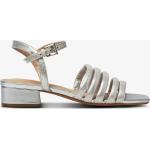 Naisten Hopeanväriset Koon 37 Clarks Korkeakorkoiset sandaalit kesäkaudelle 3-5cm koroilla alennuksella 
