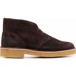 Clarks lace-up suede desert boots - Brown