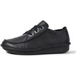 Clarks Women's Oxford Funny Dream, Black leather