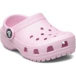 Lasten Vaaleanpunaiset Crocs Classic Ballerinat alennuksella 