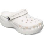 Valkoiset Klassiset Koon 41 Crocs Classic Platform-kengät 