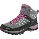 CMP Women's Rigel Mid Wmn Shoe, Wp Trekking and Hiking Boots, Grey Fuxia Ice