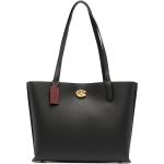 Coach oversized leather tote bag - Black