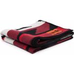 colville colourblock design blanket - Red