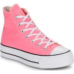 Naisten Vaaleanpunaiset Casual-tyyliset Koon 37 Converse Chuck Taylor Vapaa-ajan kengät 3-5cm koroilla 