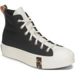 Naisten Mustat Casual-tyyliset Koon 36 Converse Chuck Taylor Vapaa-ajan kengät alle 3cm koroilla alennuksella 