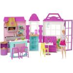 Cook 'N Grill Restaurant-Dukke Og -Legesæt Toys Dolls & Accessories Doll House Accessories Multi/patterned Barbie