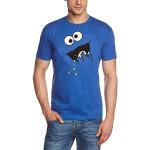 Kekse Cookie Monster T-Shirt, Blau Gr.s