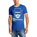 Naisten Siniset Koon M funshirts Breaking Bad Heisenberg | Walter White Logo-t-paidat 
