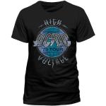 Coole-Fun-T-Shirts Herren AC/DC Tour 75 T-Shirt, Schwarz, S