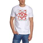 Coole-Fun-T-Shirts Men's T-Shirt Knock Knock Penny / Big Bang Theory Vintage Logo white Size:M