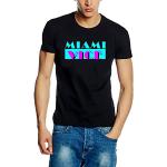 Coole-Fun-T-Shirts T-Shirt Miami Vice - Sonny Crocket, black