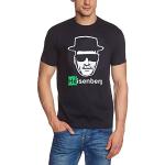 Coole-Fun-T-Shirts T-Shirt with "Heisenberg Head" Logo blue navy Size:Medium