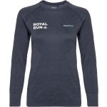 Core Dry Active Comfort Ls W Sport T-shirts & Tops Long-sleeved Navy Craft