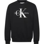 Miesten Mustat Koon M Calvin Klein Jeans O -kaula-aukkoiset Plus-koon svetarit 