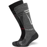 Core Ski Sock 2Pr Sport Socks Regular Socks Grey Tenson