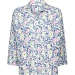 Cotton Blouse With Floral Print Tops Blouses Long-sleeved Multi/patterned Esprit Casual
