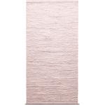 Cotton Home Textiles Rugs & Carpets Cotton Rugs & Rag Rugs Pink RUG SOLID