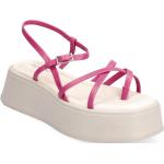 Naisten Vaaleanpunaiset Koon 41 Vagabond Korkeakorkoiset sandaalit kesäkaudelle 