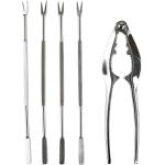 Crayfish Tools Set By Bercato® Home Tableware Cutlery Seafood Cutlery Sets Silver Bercato