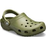 Naisten Oliivinvihreät Casual-tyyliset Slip on -malliset Kevyet Crocs Classic Vapaa-ajan kengät 