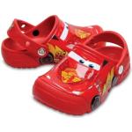 Tyttöjen Punaiset Casual-tyyliset Soljelliset Crocs Disney Autot Salama McQueen Tossut 