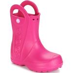 Tyttöjen Vaaleanpunaiset Kumiset Koon 29 Crocs Handle It Saappaat alle 3cm koroilla alennuksella 