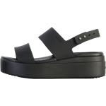 Naisten Mustat Koon 37 Slip on -malliset Crocs Pistokkaat alle 3cm koroilla alennuksella 