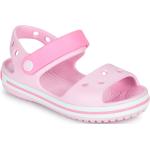 Tyttöjen Vaaleanpunaiset Koon 29 Slip on -malliset Crocs Crocband Pistokkaat alle 3cm koroilla 